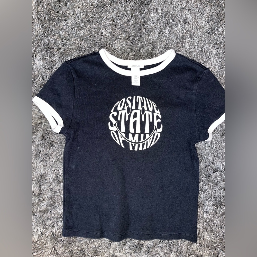 smiley x h&m tee